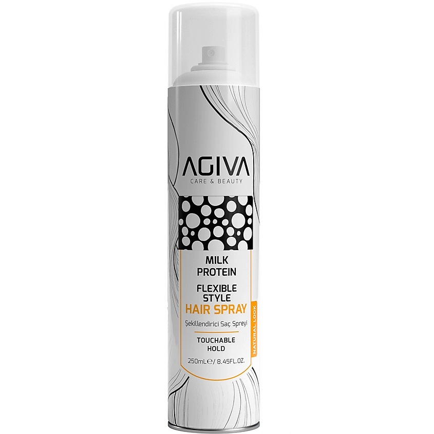 AGIVA BEAUTY Лак для укладки волос Milk Protein Amino Complex – фото 2