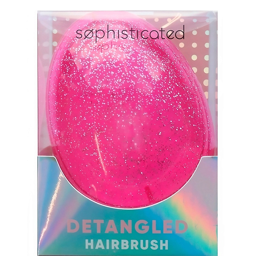 SOPHISTICATED Щётка для волос SOPHISTICATED EGG PINK GLITTER – фото 1