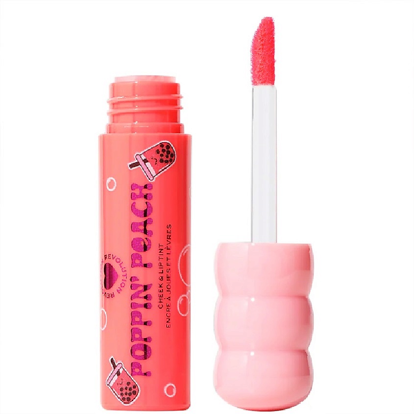 I HEART REVOLUTION Блеск для губ Milkshake Strawberry Glaze Lip Gloss – фото 1