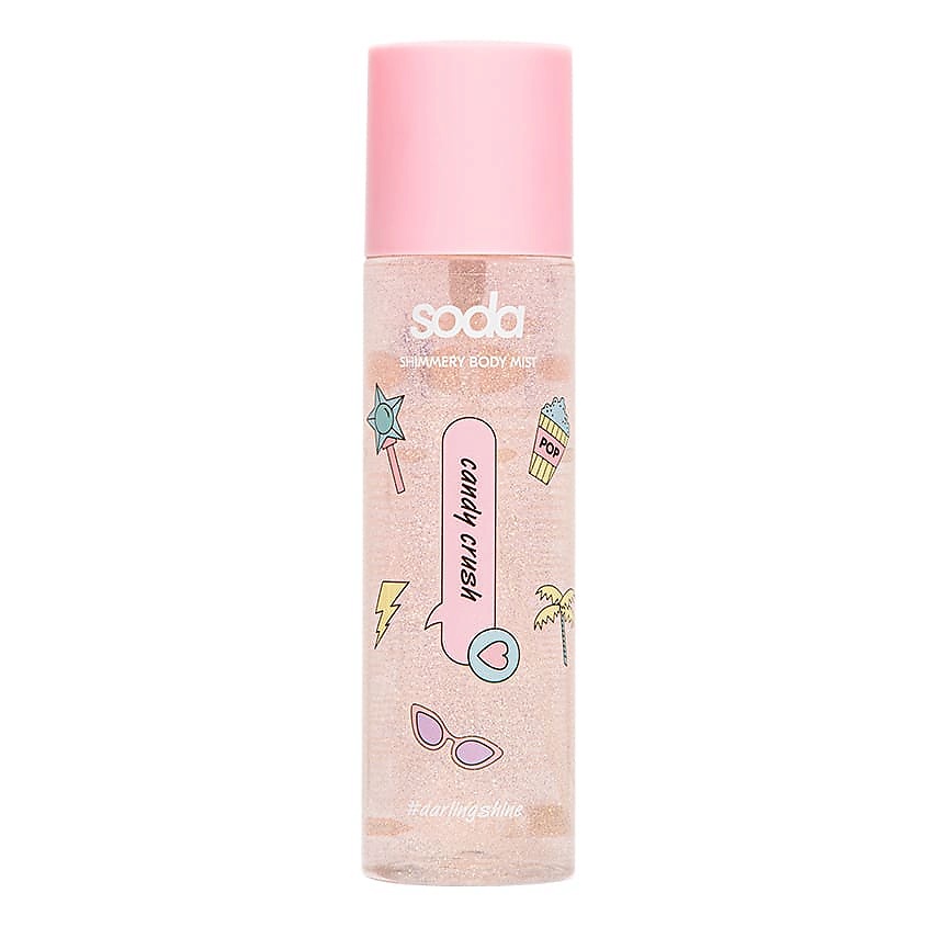 SODA Парфюмированный мист для тела SHIMMERY BODY MIST 101 #darlingshine – фото 1