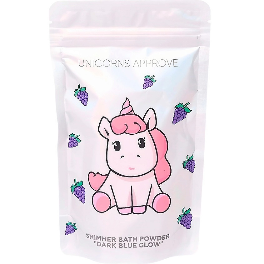 UNICORNS APPROVE Пудра-шиммер для ванны "DARK BLUE GLOW" – фото 2