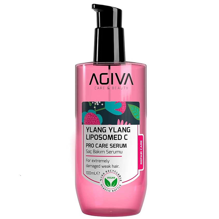 AGIVA BEAUTY Сыворотка для волос Ylang Ylang Lipozom C Pro Care – фото 2