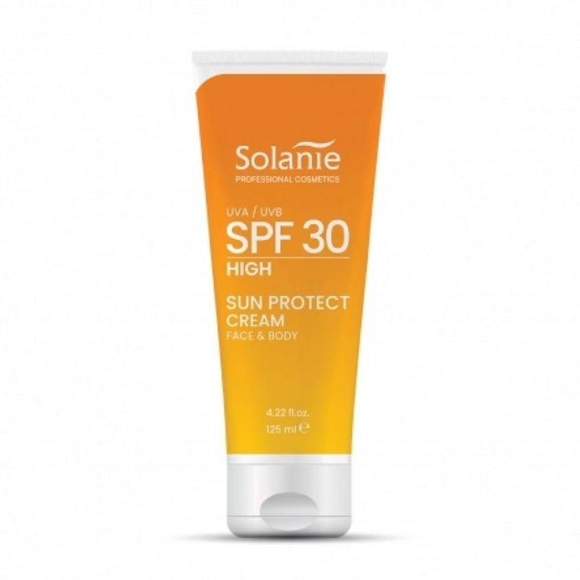 SOLANIE Солнцезащитный крем для лица и тела, SPF30 – фото 2