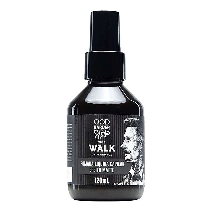 QOD BARBER SHOP Жидкая помада для волос с матовым эффектом Pomada Liquida Capilar – фото 2