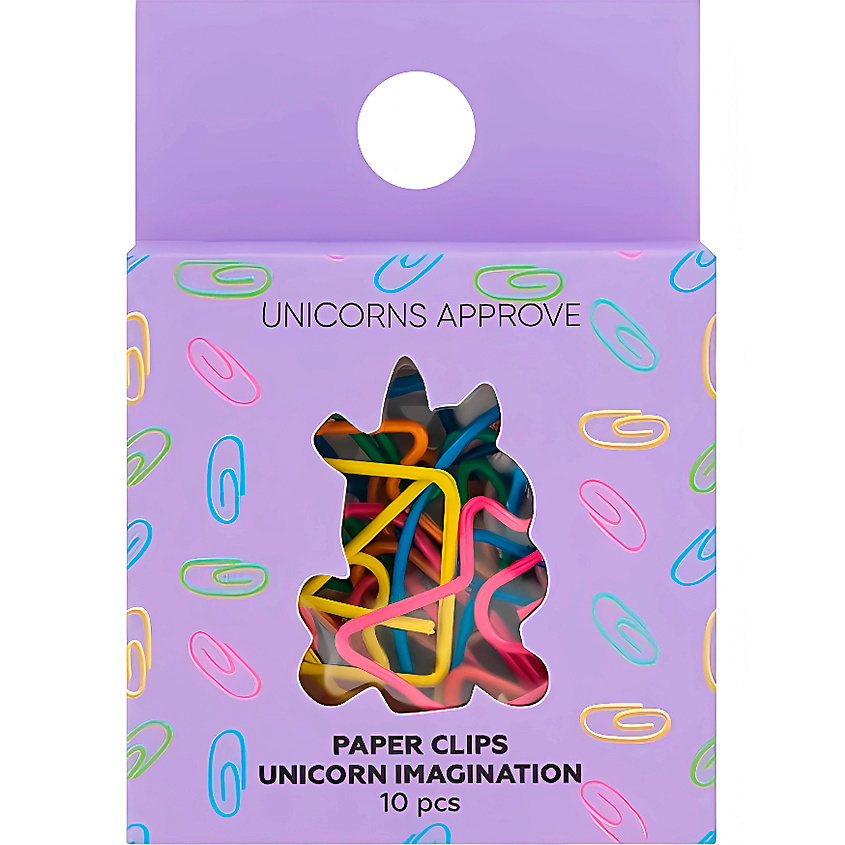 UNICORNS APPROVE Скрепки фигурные UNICORN IMAGINATION – фото 1