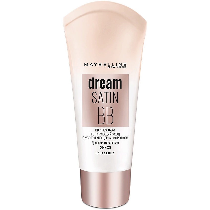 MAYBELLINE NEW YORK BB Крем для лица "Dream Satin", увлажняющий, SPF 30 – фото 2