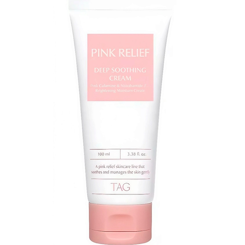 TAG Крем для лица успокаивающий Pink Relief Deep Soothing Cream – фото 1