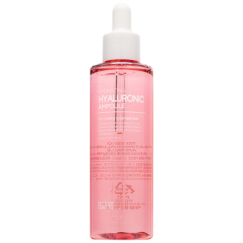 TENZERO Сыворотка для лица увлажняющая ампульная с гиалуроновой кислотой Hyaluronic Hydrating Ampoule – фото 1