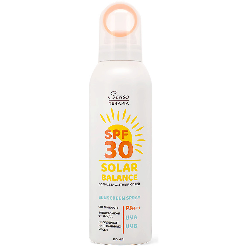 SENSOTERAPIA Солнцезащитный спрей для тела Solar Balance SPF30 PA+++ – фото 1