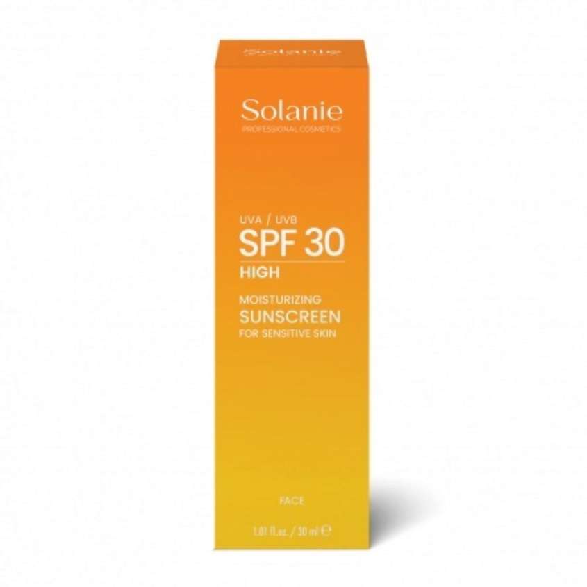 SOLANIE Солнцезащитный крем-флюид для чувствительной кожи, SPF30 – фото 1