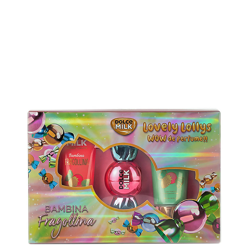 DOLCE MILK Набор парфюмированный "Клубничка-невеличка" 334 Lovely Lollys – фото 1