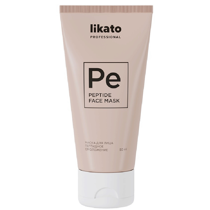 LIKATO Маска для лица пептидное омоложение Peptide Face Mask – фото 1