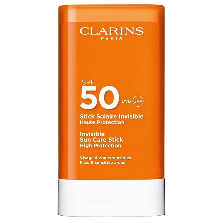 CLARINS Стик для лица солнцезащитный SPF 50 Invisible Sun Care Stick – фото 1