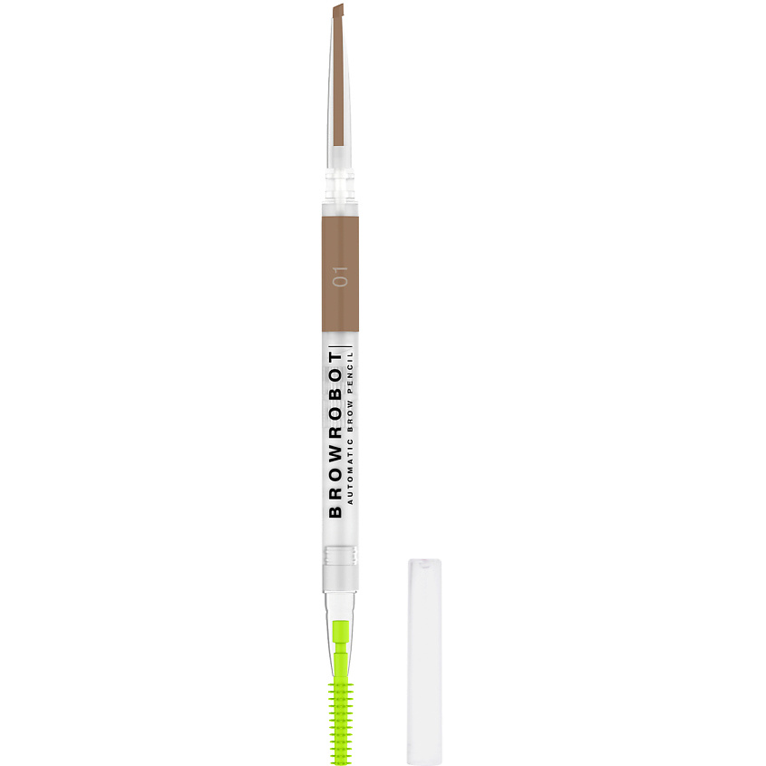 INFLUENCE BEAUTY Карандаш для бровей BROW ROBOT автоматический ультратонкий – фото 1