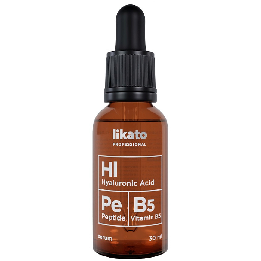 LIKATO Сыворотка для лица с лифтинг-эффектом Hyaluronic Acid, Peptide And Vitamin B5 Serum – фото 1