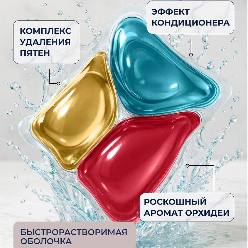 BIMAX Капсулы для стирки Color&Black Черная Орхидея – фото 10