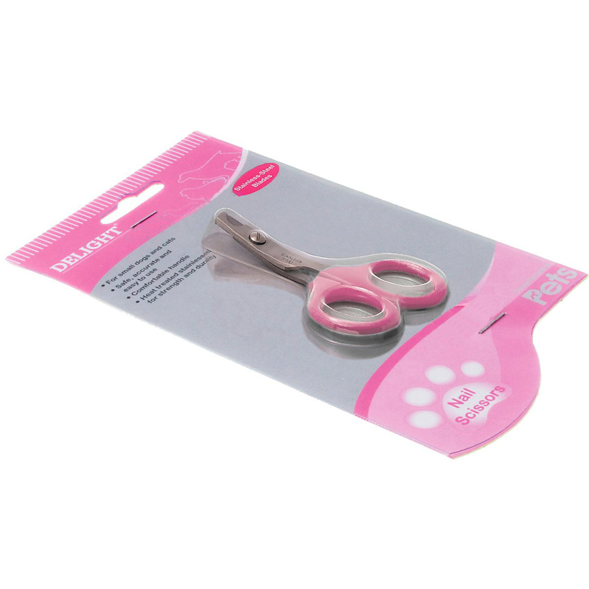 DELIGHT PET Когтерез-ножницы серия ROSE малый загнутый для кошек – фото 5