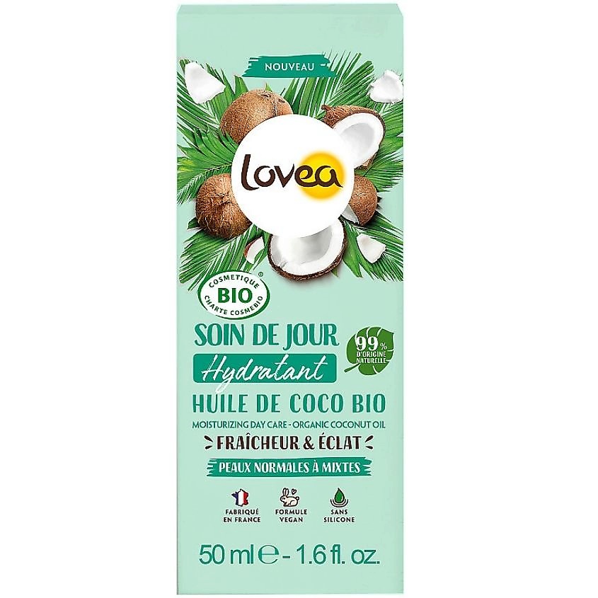 LOVEA Крем для лица c кокосовым маслом для ежедневного ухода – фото 2