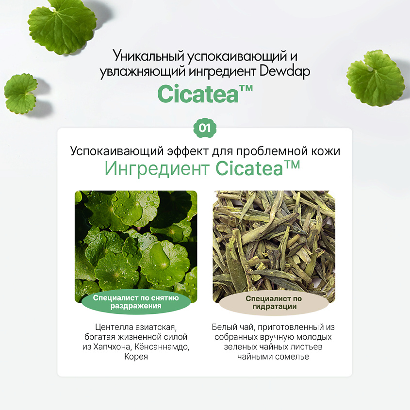 DEWDAP Крем увлажняющий капсульный для лица CICATEA MOISTURE LAYERING CAPSULE CREAM – фото 10