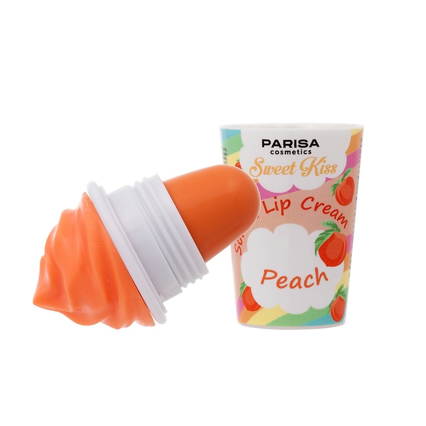 PARISA COSMETICS Бальзам для губ увлажняющий Персик LB-07 – фото 2