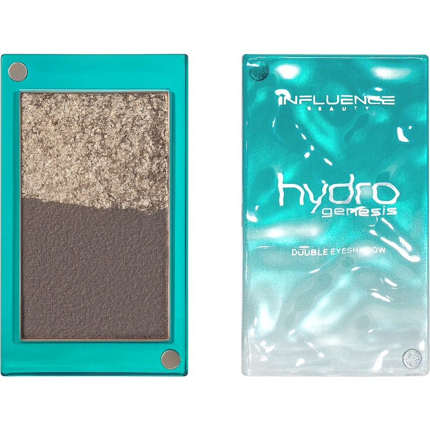 INFLUENCE BEAUTY Двойные тени Hydrogenesis Double Eyeshadow – фото 10