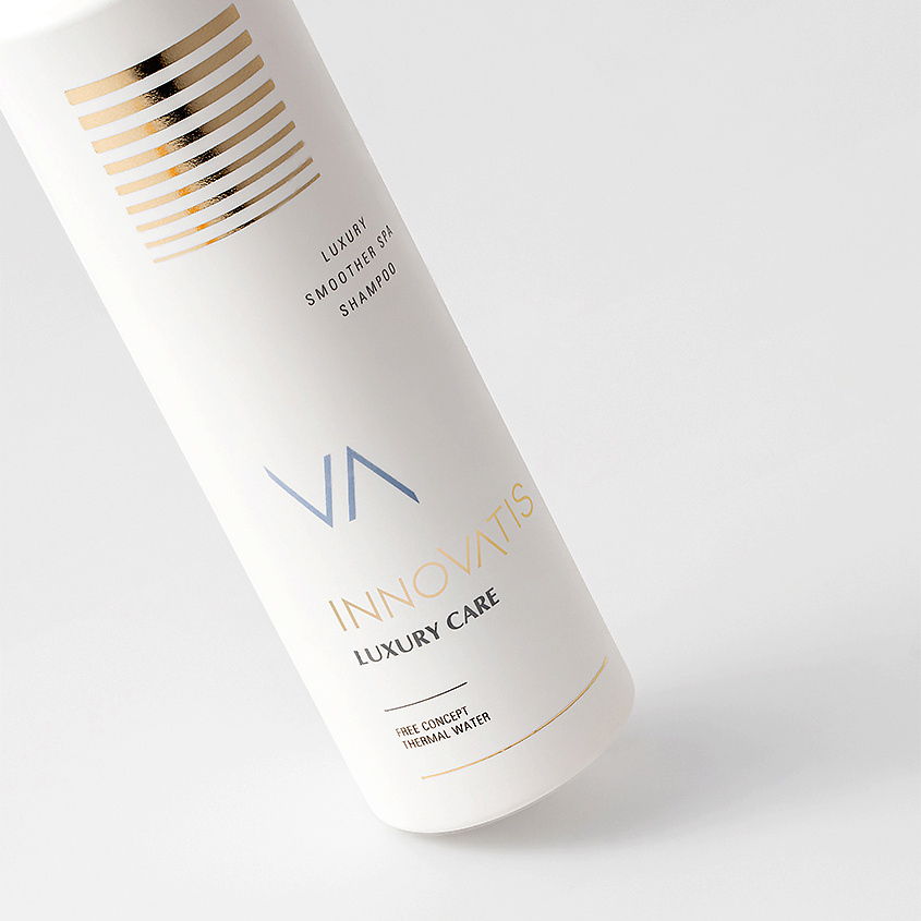 INNOVATIS Бессульфатный разглаживающий шампунь Luxury Smoother Spa Shampoo – фото 2