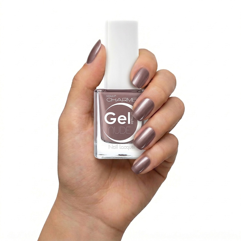 CHARME Лак для ногтей перламутровый "Gel Nude" – фото 3