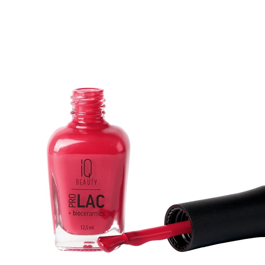 IQ BEAUTY Лак для ногтей укрепляющий с биокерамикой PROLAC+bioceramics – фото 2
