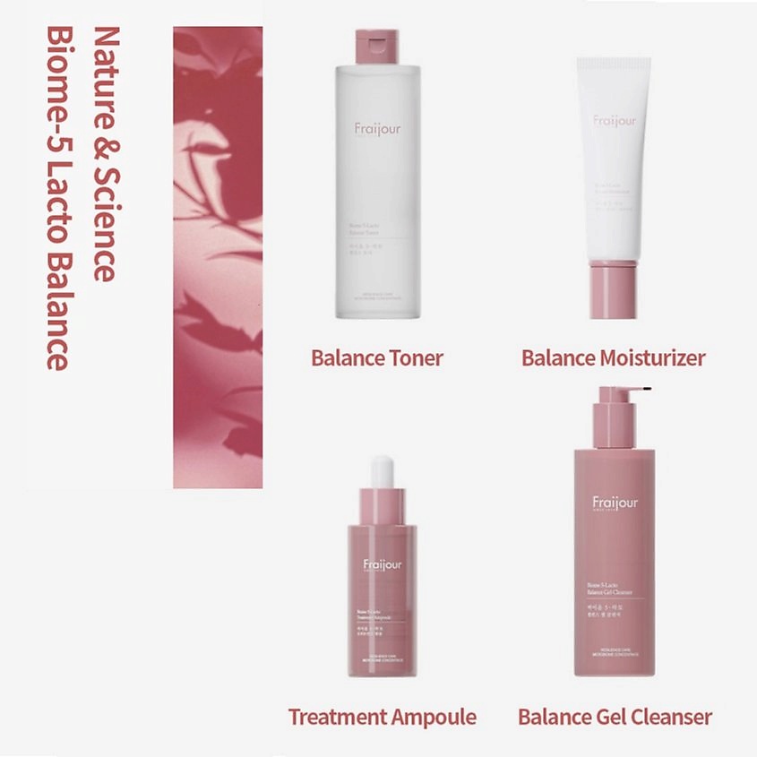FRAIJOUR Крем для лица ПРОБИОТИКИ Biome 5-Lacto Balance Moisturizer – фото 16