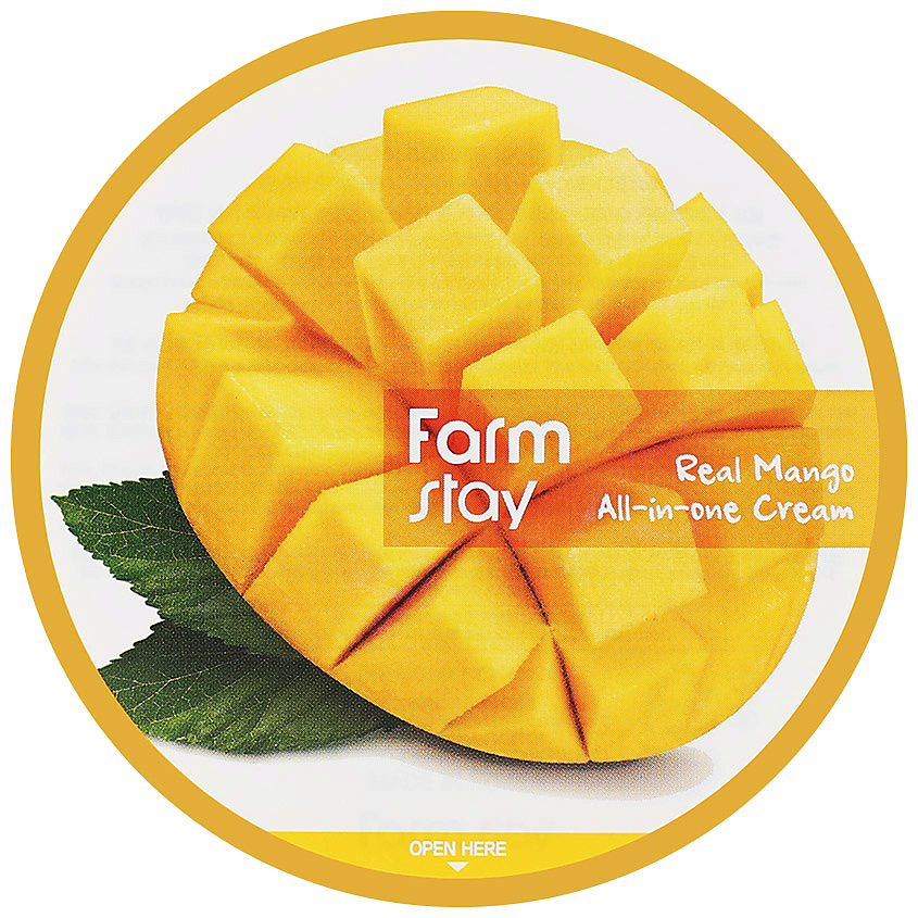 FARMSTAY Крем для лица и тела с экстрактом манго многофункциональный Real Mango All-In-One Cream – фото 1