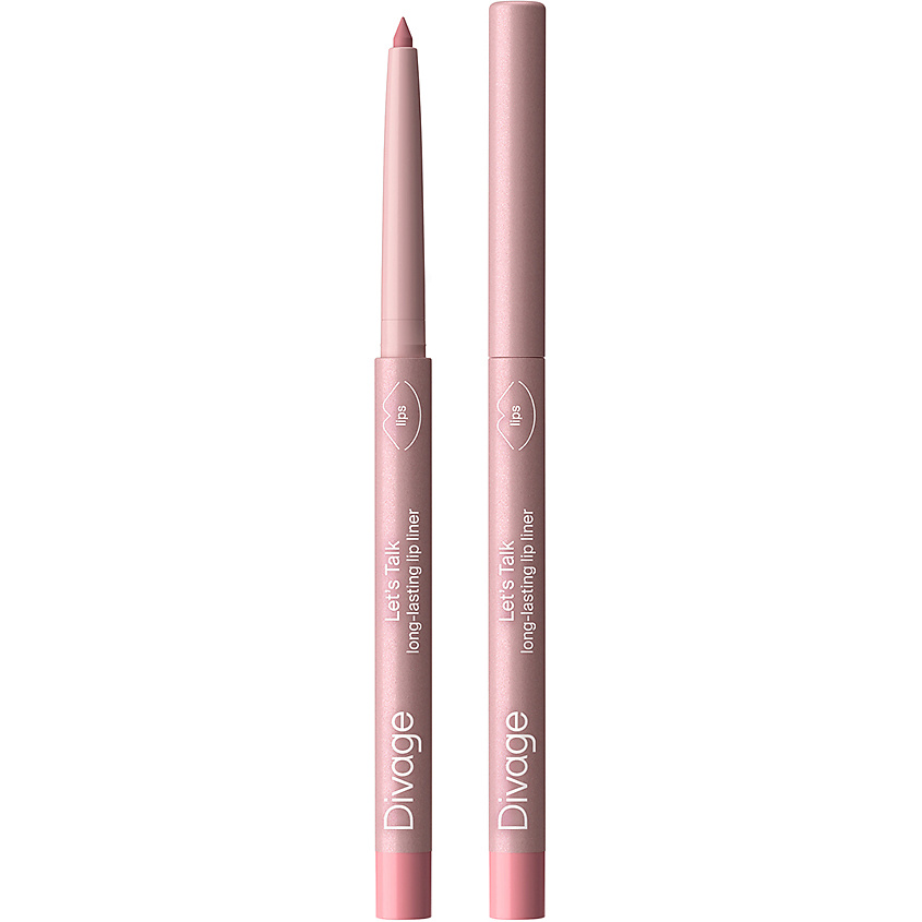 DIVAGE Автоматический карандаш для губ Let’s Talk Long-Lasting Lip Liner – фото 1