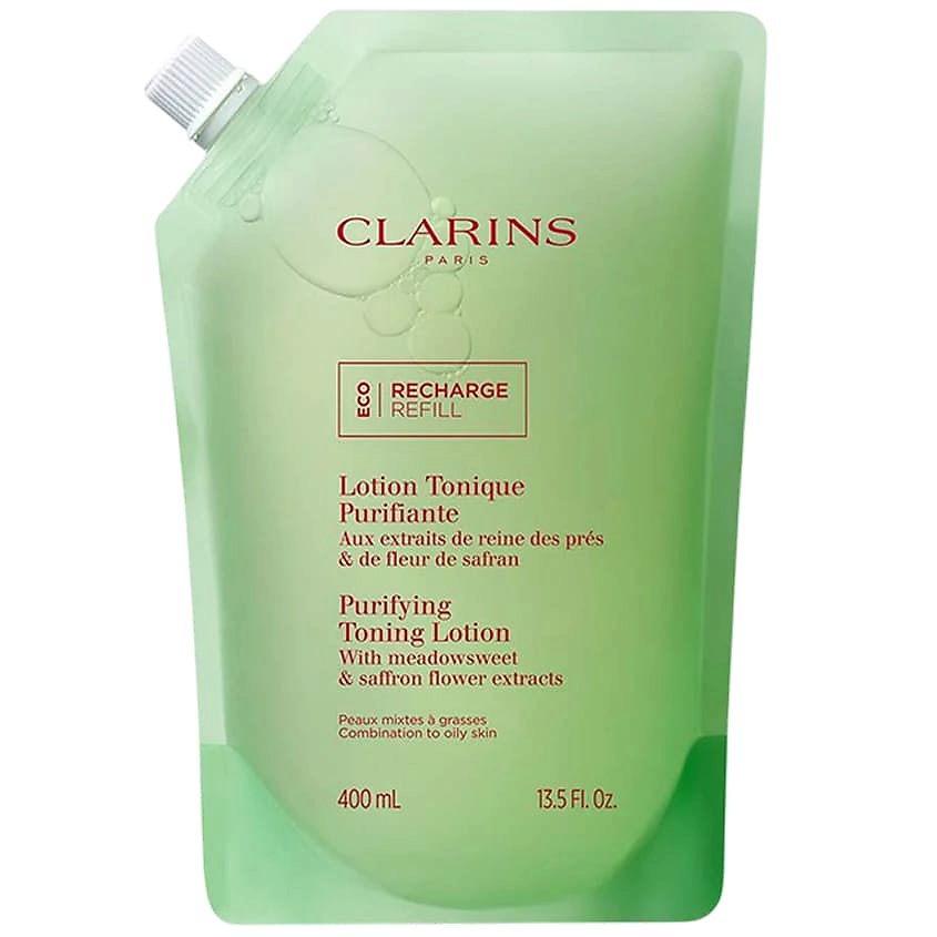 CLARINS Очищающий тонизирующий лосьон сменный блок Purifying Toning Lotion – фото 2