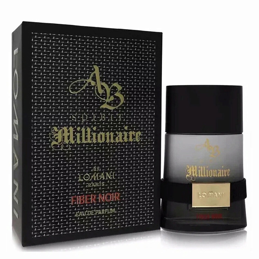 LOMANI Парфюмерная вода для мужчин AB SPIRIT MILLIONAIRE Fiber Noir – фото 2