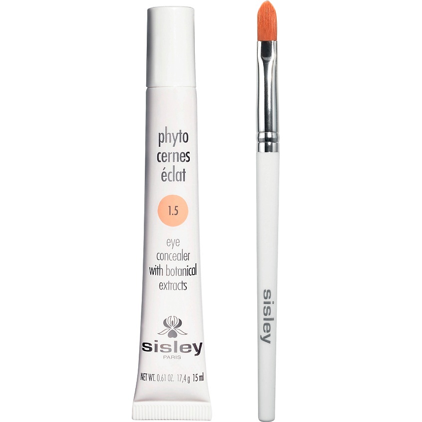 SISLEY Фитокорректор с кистью для кожи вокруг глаз Phyto-Cernes Éclat Eye Concealer, 1.5, 15 мл – фото 1