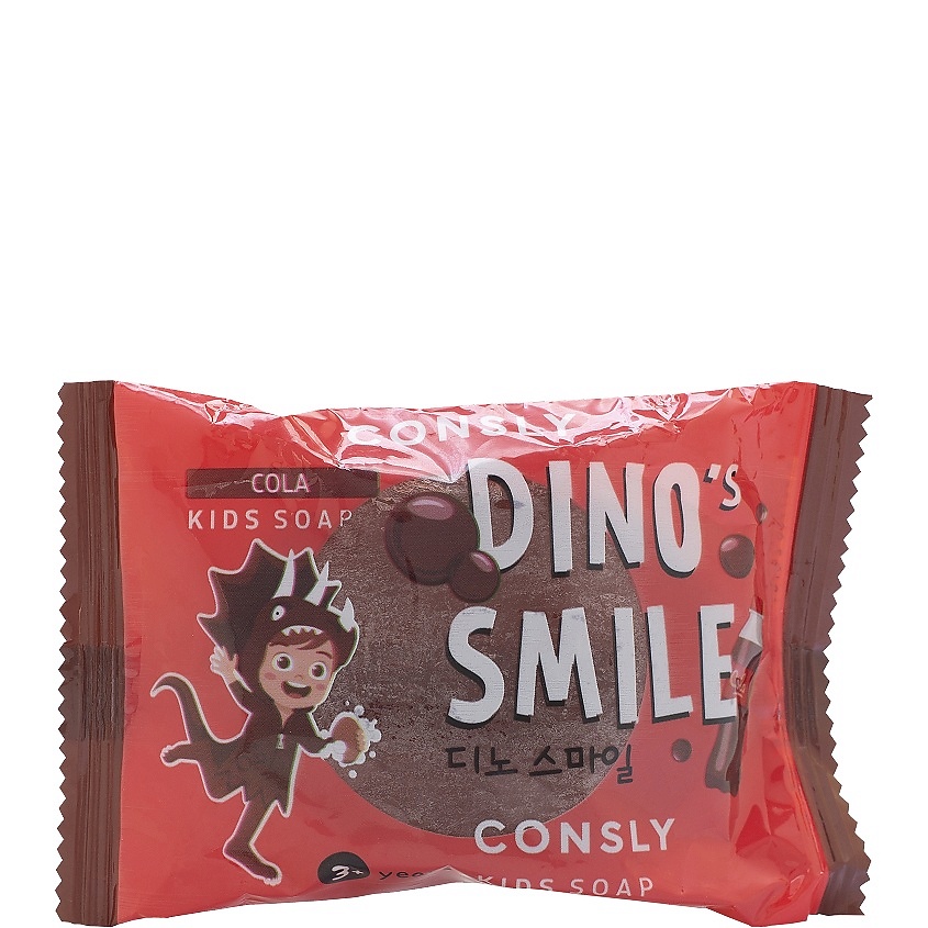 CONSLY Детское мыло с колой Dino's Smile Cola Kids Soap – фото 1