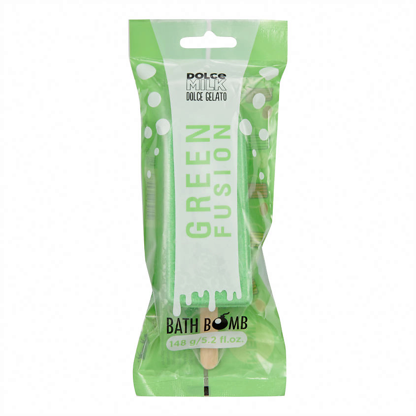 DOLCE MILK Бурлящее Эскимо GREEN FUSION – фото 1