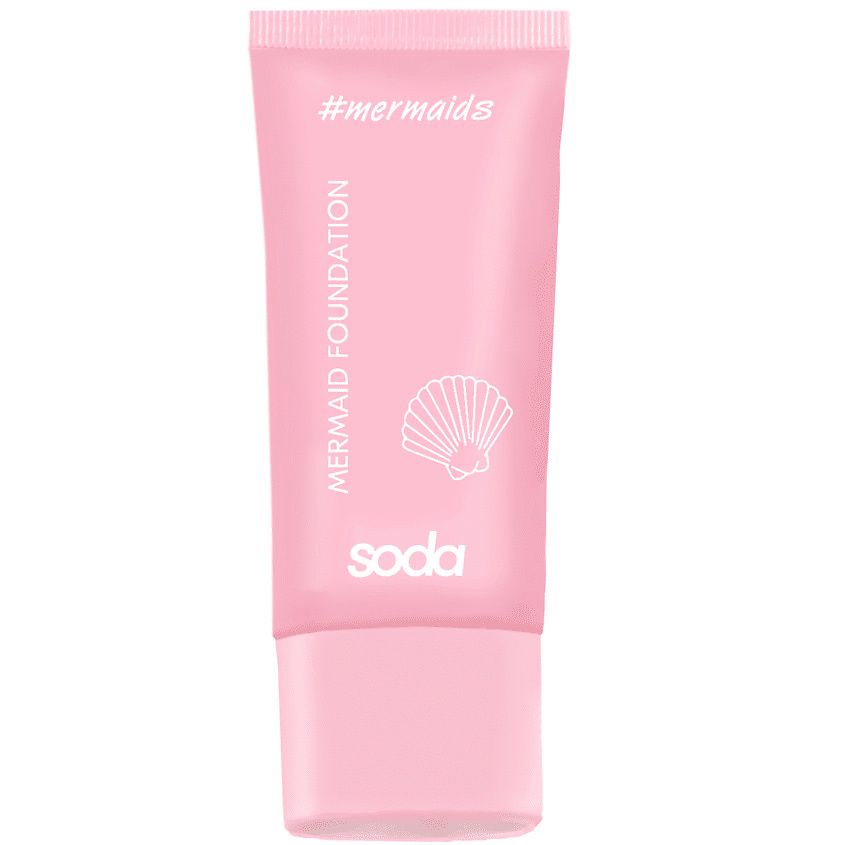 SODA MERMAID FOUNDATION #mermaids Тональная основа – фото 2