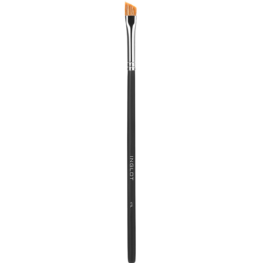 INGLOT Кисть для бровей скошенная натуральная Makeup Brush 17TL – фото 2