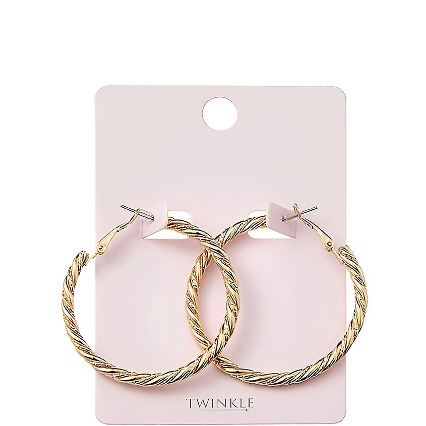 TWINKLE Серьги Braidd Rings – фото 2
