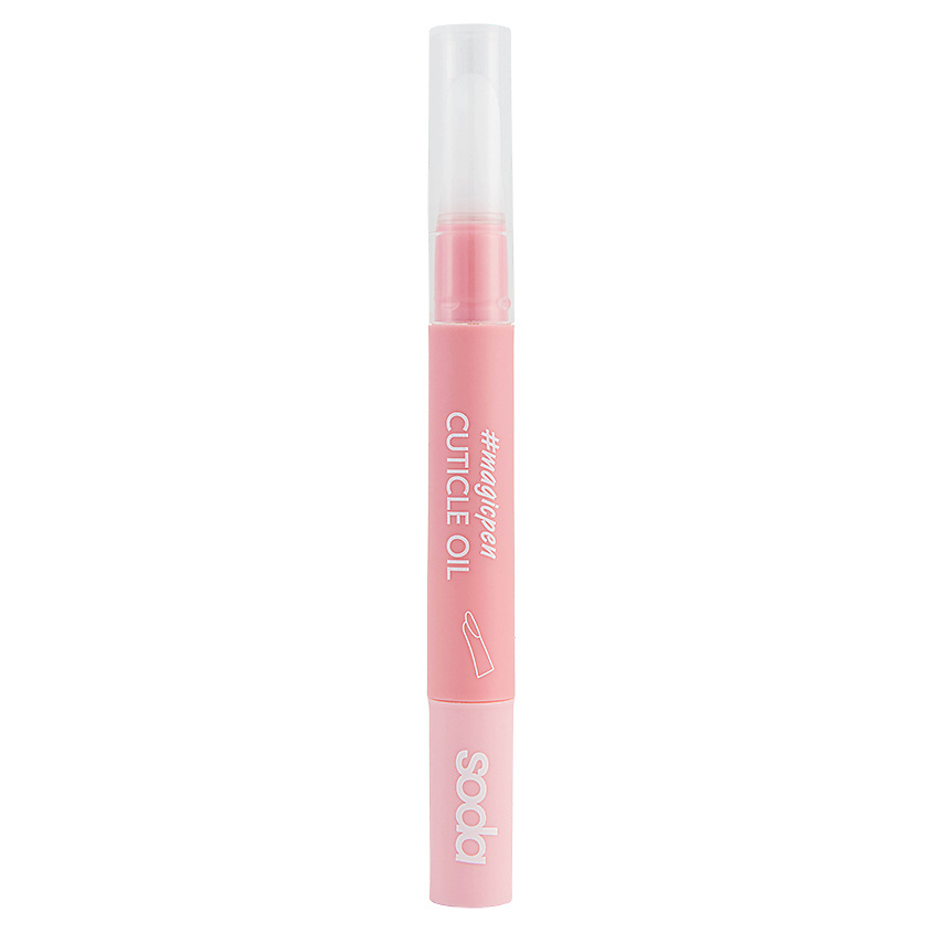 SODA Масло-карандаш для ногтей и кутикулы CUTICLE OIL #magicpen 001 PEACH FANTASY – фото 1