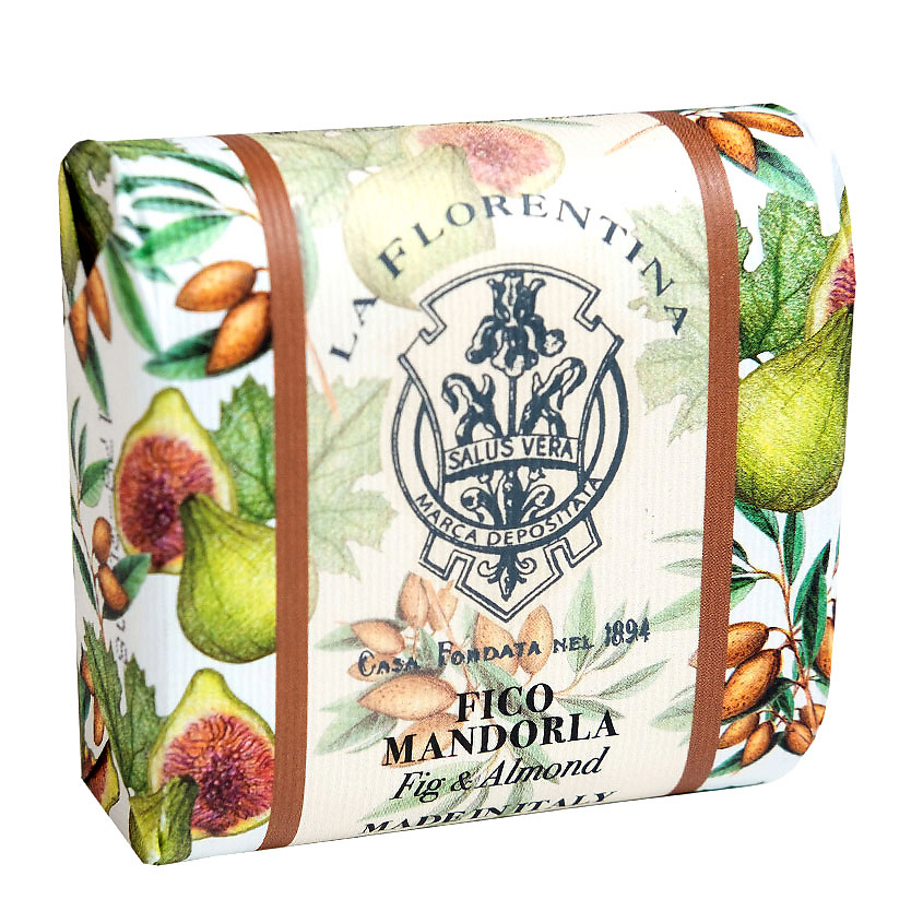 LA FLORENTINA Мыло "Фруктовые Сады" Fig & Almond / Инжир и Миндаль – фото 2