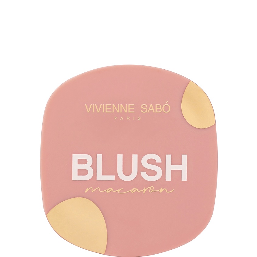 VIVIENNE SABO Матовые румяна для лица Macaron, № 04 Натуральный розовый, 4,1 гр – фото 1