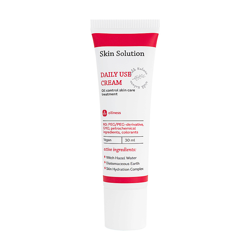 WILD NATURE Дневной матирующий крем для лица Skin Solution Daily use cream – фото 1