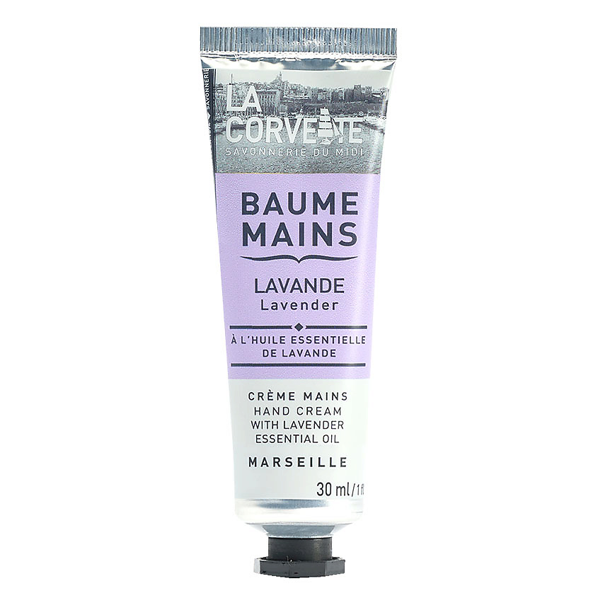 LA CORVETTE Крем для рук Цветок Лаванды Marseille Lavender Hand Cream – фото 1