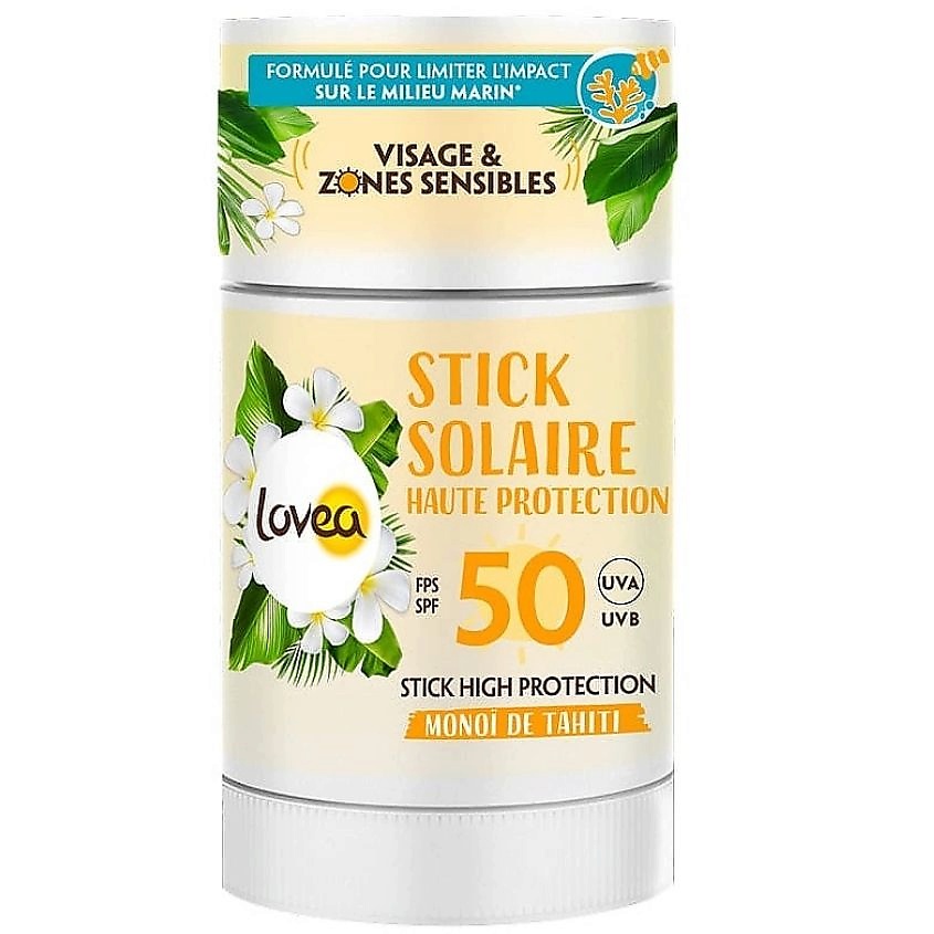 LOVEA Стик для лица и чувствительных зон солнцезащитный SPF50 Stick Solaire – фото 1