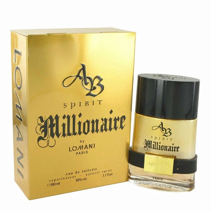 LOMANI Туалетная вода мужская AB SPIRIT MILLIONAIRE – фото 1
