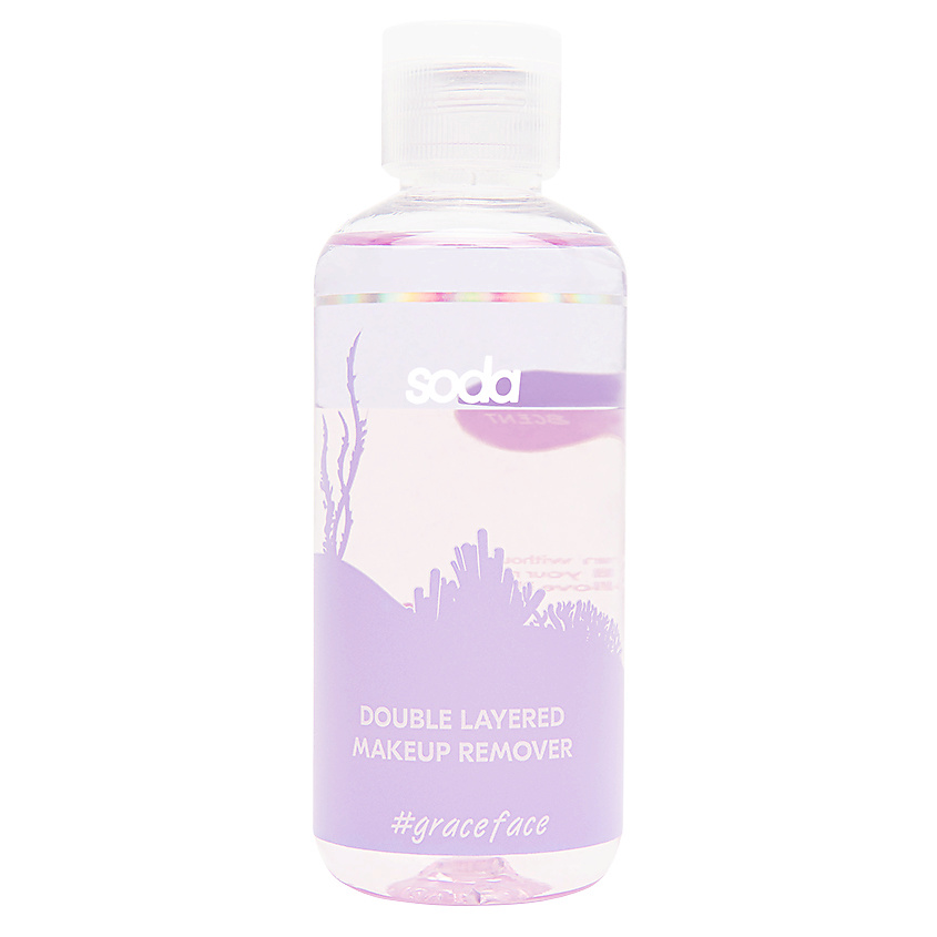 SODA Двухфазное средство для снятия макияжа DOUBLE LAYERED MAKEUP REMOVER – фото 1