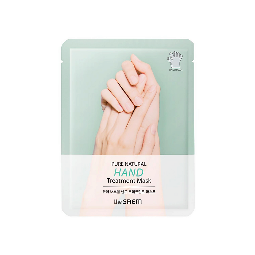THE SAEM Маска-перчатки для рук Pure Natural Hand Treatment Mask – фото 1