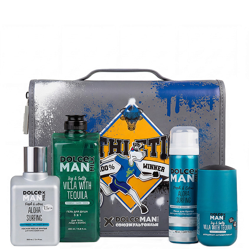 DOLCE MILK Набор 288 с дорожной косметичкой "Союзмультфильм" Man – фото 1