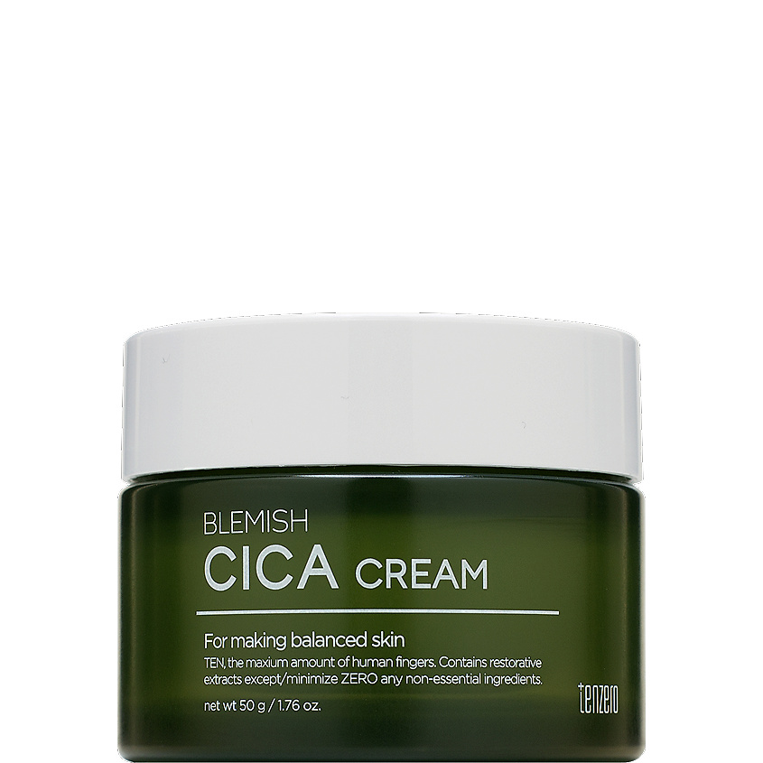 TENZERO Крем для лица смягчающий с экстрактом центеллы азиатской Blemish Cica Cream – фото 1